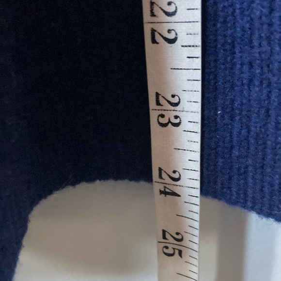 Zara Navy Blue Women's Sweater - Picture 4 of 9